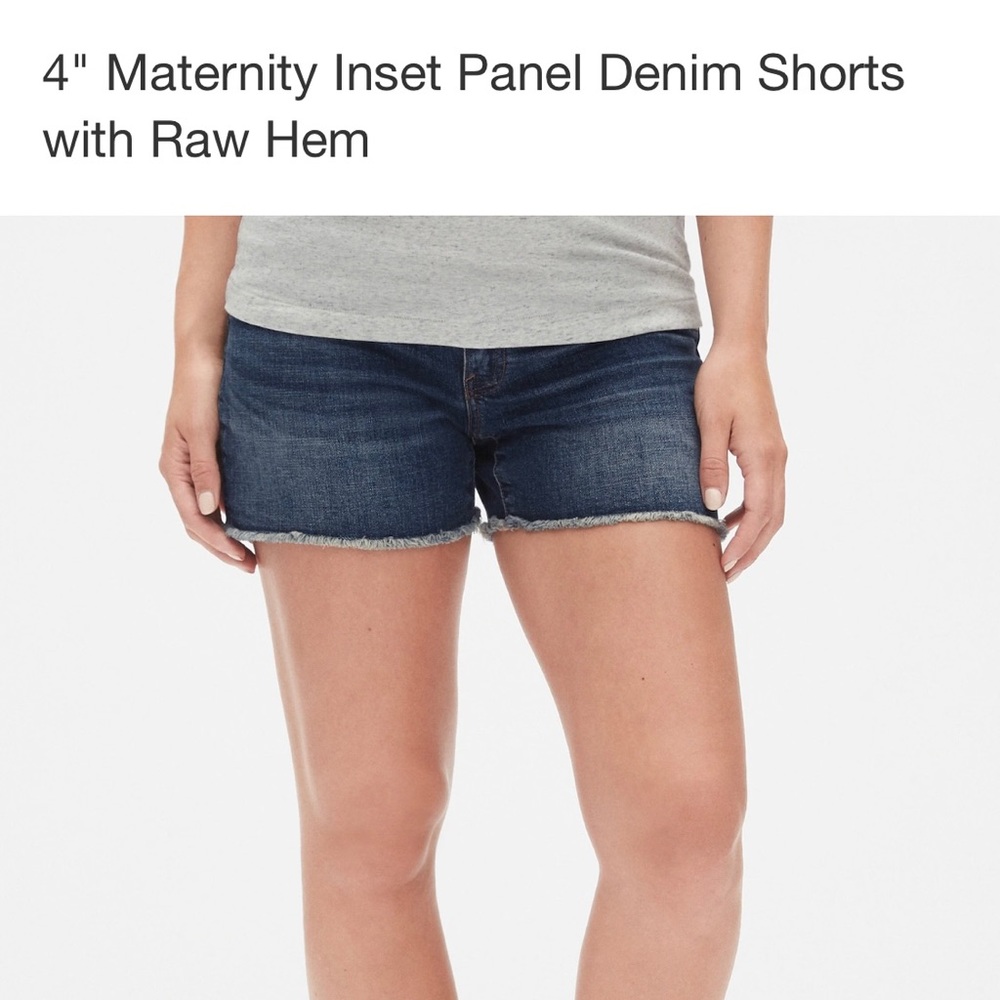 Gap Maternity Jeans Shorts -GUC size 2/26